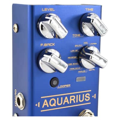 Joyo R Series R-07 Aquarius Delay and Looper Pedal image 2