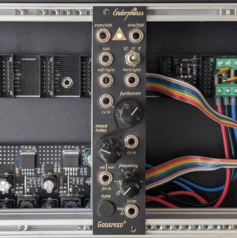 Endorphin.es Godspeed+ Eurorack Synth Module 2019 - Present - Black image 1