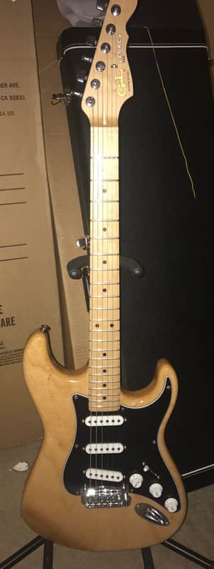 G&L Legacy 2016 Natural Gloss with Updraded Dimarzio FS-1 Bridge Pickup 100% Mint New Condition image 1