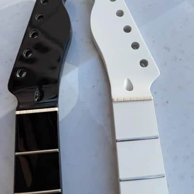 22Frets TL Maple Neck ,Black glossy or white matte image 1