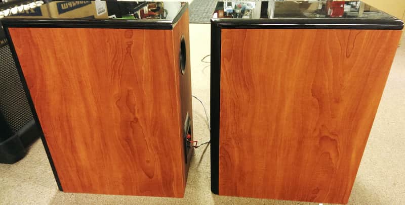 Polk Audio TSi200 Cherry High Performance Bookshelf Speakers, Pair