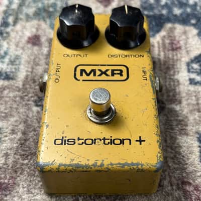 1981 MXR Distortion + Plus Vintage Block Logo Guitar Effect Pedal! image 2