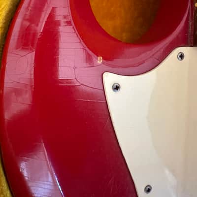Gibson SG Melody Maker 1960’s Cardinal  Red image 10