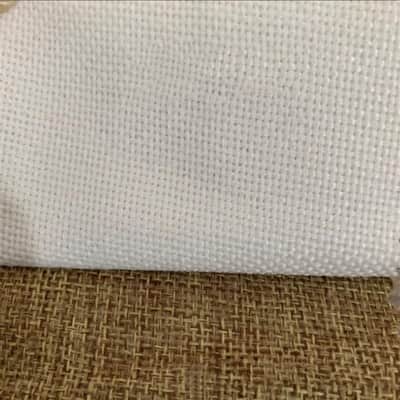 Vintage-Style Speaker Cloth – Thick Linen Burlap Fabric-ink black image 10