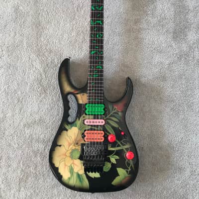 Ibanez JEM77-FP Steve Vai Signature  Floral Pattern 1989 Floral Pattern image 16