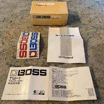 Boss TW-1 Touch Wah “Long Dash/Silver Screw/Skeleton Switch” MADE IN JAPAN Near MINT 1979 image 15