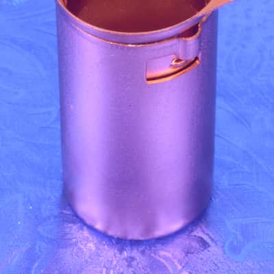 Four 9 Pin Copper Red Aluminum Medium J-Slot/Bayonet Spring Loaded Tube Shield For 12AX7, 12AT7, #9G55RC image 3