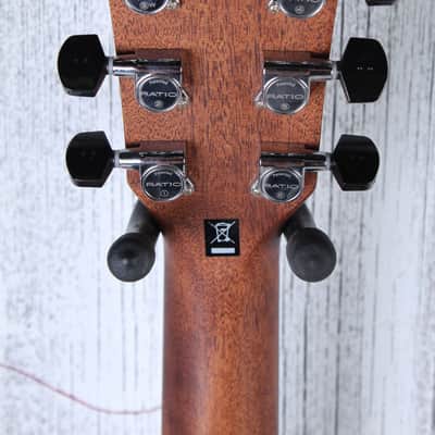 Washburn HD100SWK Heritage Series Acoustic Guitar Natural with Hardshell Case image 13