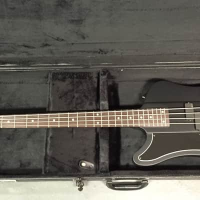 Schecter Nikki Sixx Lh Bass Satin Black with hard shell case image 7