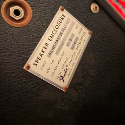 Fender Bandmaster Reverb 68-69 - Silver image 4