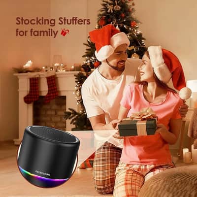 Mini Portable Bluetooth Speaker 5.4 with Noise-Reducing Microphone, Compact Wireless Speaker for Travel, Home & Outdoor Use image 9