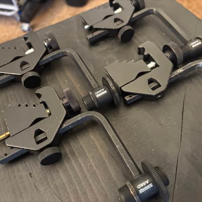 4x Shure A56D Universal Drum Mic Mount Clamp - Black - SET OF 4 image 6