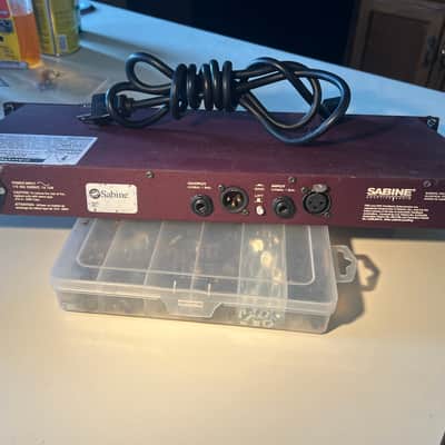 Sabine FBX-1020 Feedback Exterminator with IEC power cord and rack mount bolts/washers. image 5