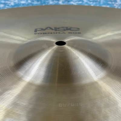 1978!! 20” Paiste FORMULA 602 China TYPE 2111g image 7