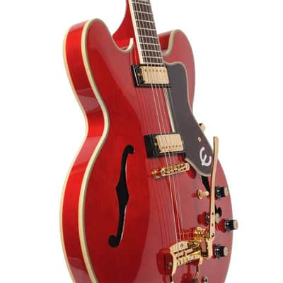 Epiphone 2022 150th Anniversary Sheraton Semi-Hollow Electric Guitar & Case - Cherry image 4