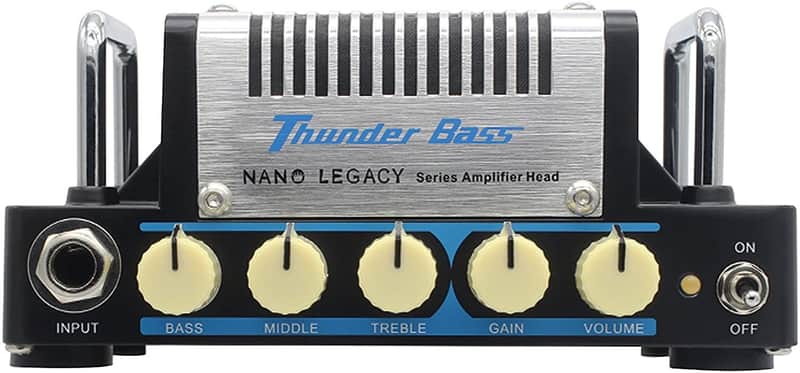 Hotone Nano Legacy Thunder Bass 5-watt Micro Bass Amp Head image 1