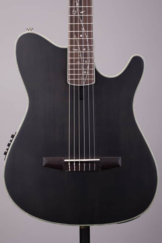 Ibanez TOD10N Tim Henson Signature Nylon Acoustic-Electric Guitar - Black image 1