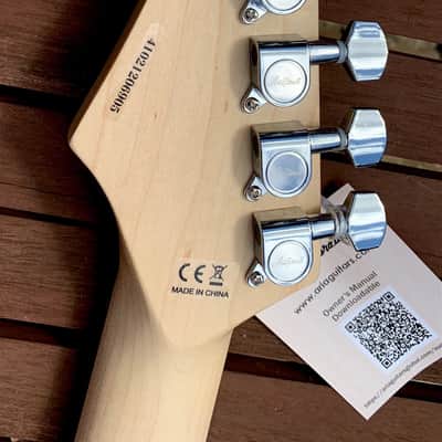 Aria Pro II Jet B'Tone 3 Tone Sunburst Baritone Electric Guitar *Demo Video Inside* image 7
