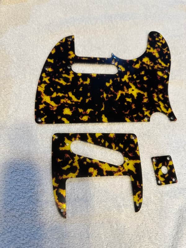 Harley Benton TE-80 Mad Cat Pickguard Set image 1