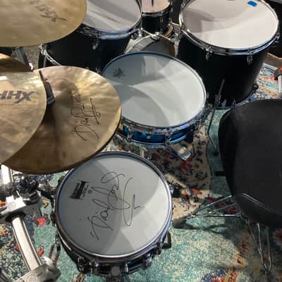 David Garibaldi’s Tower of Power, Yamaha Tour Custom 5-Piece Tour Drum Set Complete with Rack, Hardware and Cases. Authenticated! 2020 - Licorice Satin image 8