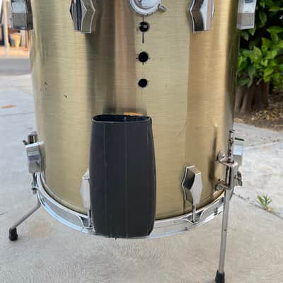 Fibes Floor Tom 16x16 Early 70s - Brass image 4