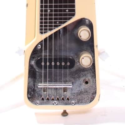 1960s Columbia Lap Steel CEG-581 white image 1