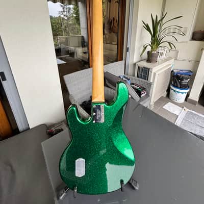 2002 Ernie Ball Music Man Stingray  - Green Sparkly image 9