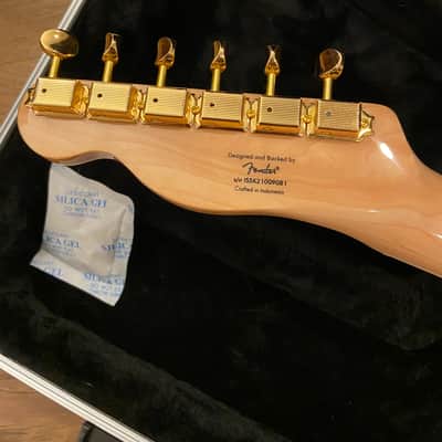 MINT Squier 40th Anniversary Gold Edition Telecaster 2022 - Sherwood Green image 15