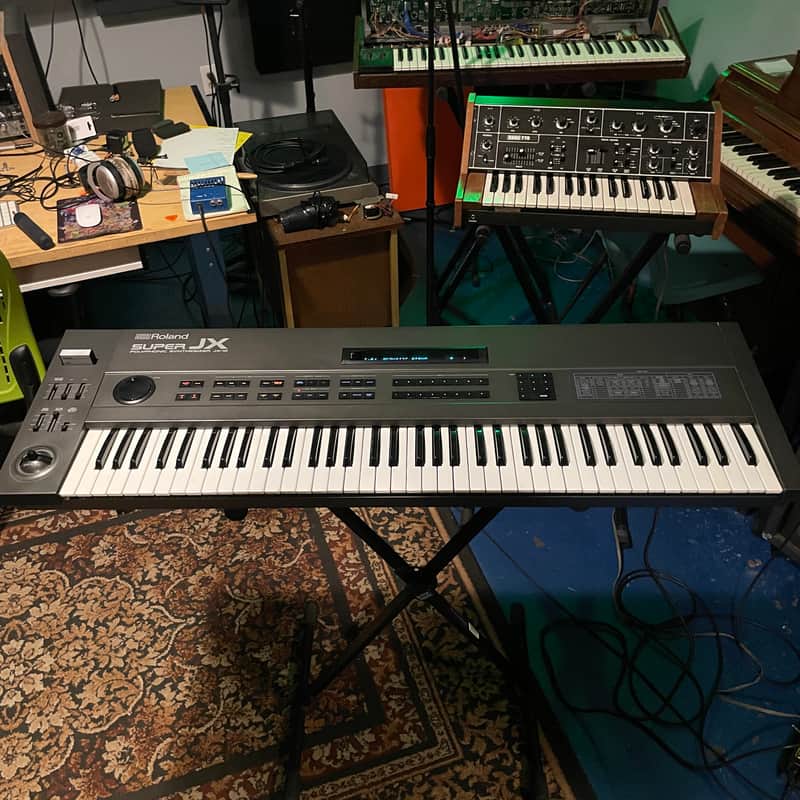 Roland Super JX-10 76-Key Polyphonic Synthesizer with Vecoven Firmware Upgrade M-64C Cartridge image 1