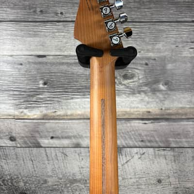 Fender Limited Edition American Ultra II Stratocaster HSS, Roasted Maple Fingerboard, Graffiti Yellow image 9