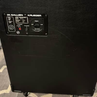 Gallien-Krueger NEO 212-II 600w 2x12" Lightweight Bass Cabinet 2010s - Black image 5
