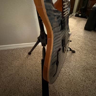 2020 PRS Semi-Hollow CU24 Wood Library 10 Top - Faded Whale Blue image 11