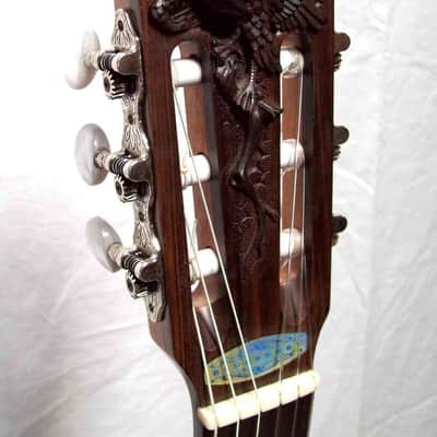 Blueberry Guitar Classical Nylon String 2023 - Hand Carved & Handmade image 2