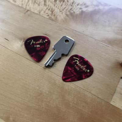 2019 Fender Custom Shop Vintage Reissue Guitar Case KEY Strat Tele Tweed GG USA image 2