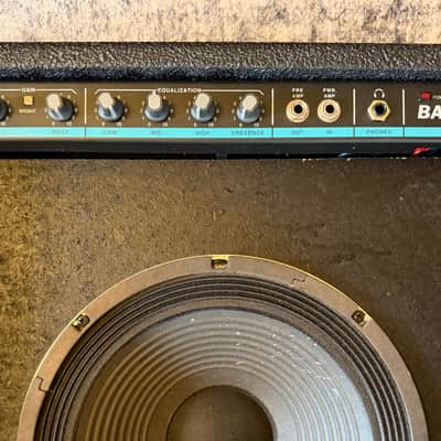 Vintage 1990s Peavey Basic 60 Bass Guitar Amplifier Combo Amp 60W image 9