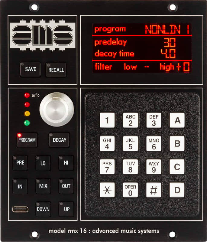 AMS Neve RMX16 500 Series Digital Reverberation Module image 1
