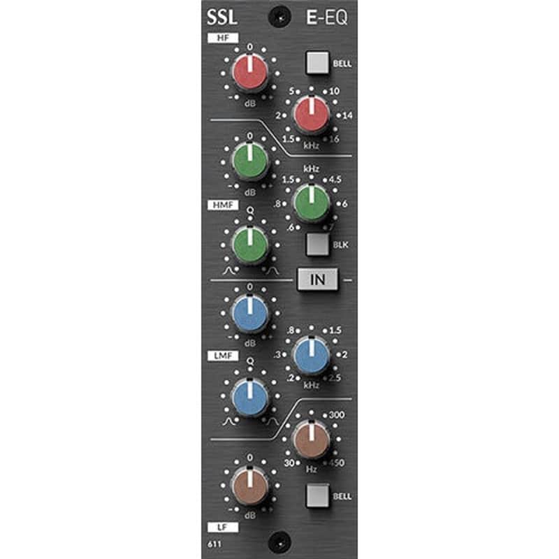 Solid State Logic 729720X2  E Series EQ Module for API 500 Series Rack image 1