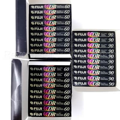 NEW Audio Cassette Tape Lot of 20 Sealed Fuji DR60 DR90 in Boxes, Factory-Sealed image 3