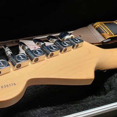 2001 Fender American Stratocaster BRAND NEW TIME CAPSULE Daphne Sonic Blue Custom Color FSR Special Limited Edition Run USA Standard Strat Electric Guitar NEVER PLAYED CASE QUEEN image 15