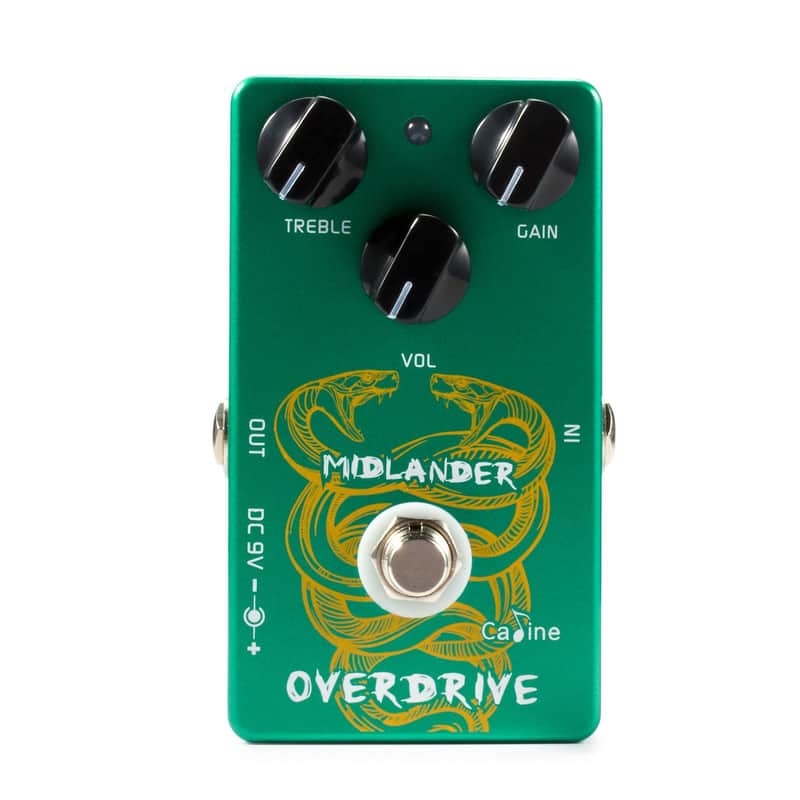 Caline CP-49 Midlander Tubescreamer Clone Overdrive Guitar Effect Pedal image 1