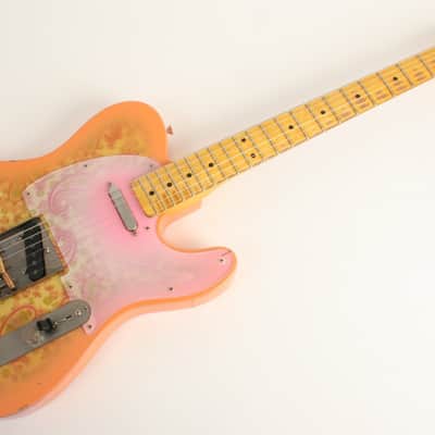 Nash T-68 PSLY Pink Paisley Lollar Pickups GRT-550 image 4