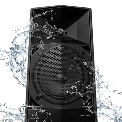 AlphaTheta WAVE-EIGHT Portable DJ Speaker + Cover + XLR image 4