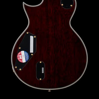 LTD EC-1000T CTM - See Thru Black Cherry #20253 (Factory Demonstration Model) image 2