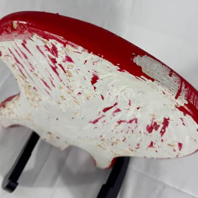 Unbranded P-Bass Style Electric Bass Body - Red image 11