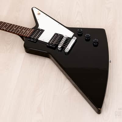 2012 Gibson Explorer ‘76 Vintage Reissue Ebony w/ Case image 9