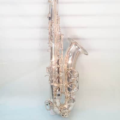 Musikwerks-Silver Plated Tenor Saxophone-Intermediate Level-New-w/Shop Warranty! image 1