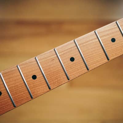 Telecaster Neck – Roasted Maple | 21 Stainless Steel Frets | Nitro Satin Finish | Bone Nut image 5