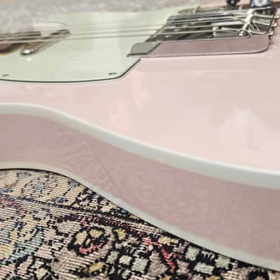 2024 Fender Traditional II 60s Telecaster Custom FSR Shell Pink, Near-Mint w/ Hangtags, Japan MIJ image 2