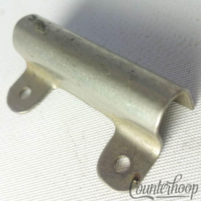 *Leedy Snare/Tom Drum Key Holder Mount Parade Marching Nickel 1 1/8" Vintage 30s image 1
