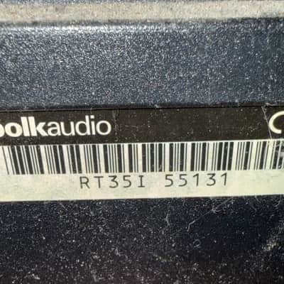 Polk Audio RT35i Vintage  Bookshelf Speakers Home Theater image 3